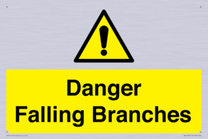 Danger Falling Branches